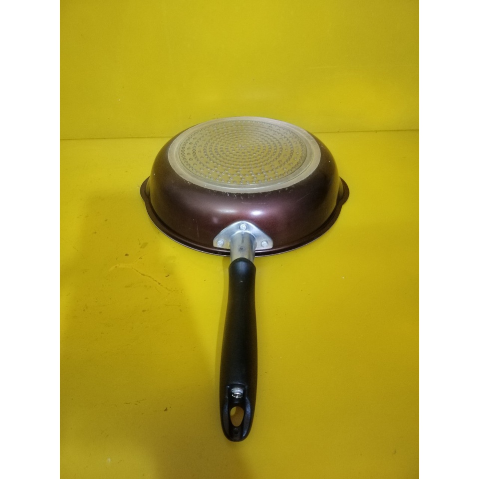 Chảo chống dính nội địa Nhật, size 25cm, cao 6cm (mã 522), Dùng được bếp từ