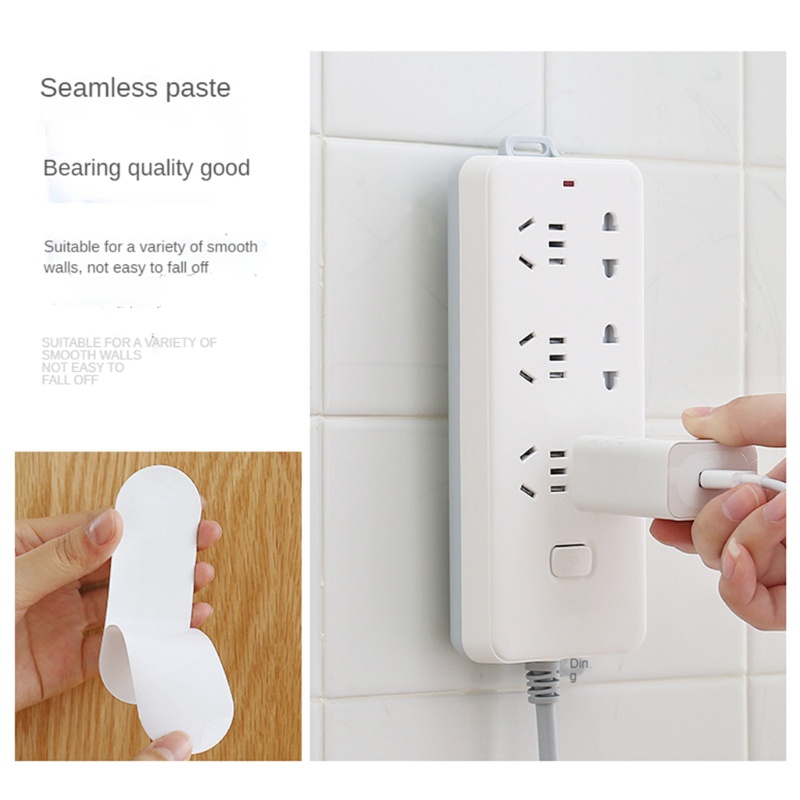 Giá Đỡ Cố Định Ổ Cắm Điện Gắn Tường Không Cần Đục Lỗ Tiện Dụng