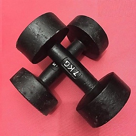 Tạ tay 8kg đúc gang, tạ tay 5kg, 6kg, 7kg, 8kg, 9kg, 10kg, 8sport gym, thể dục, thể thao, tạ, đòn tạ