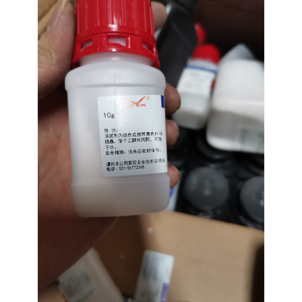 Hóa chất Thymolphthalein CAS 125-20-2 C28H30O4 lọ 10g