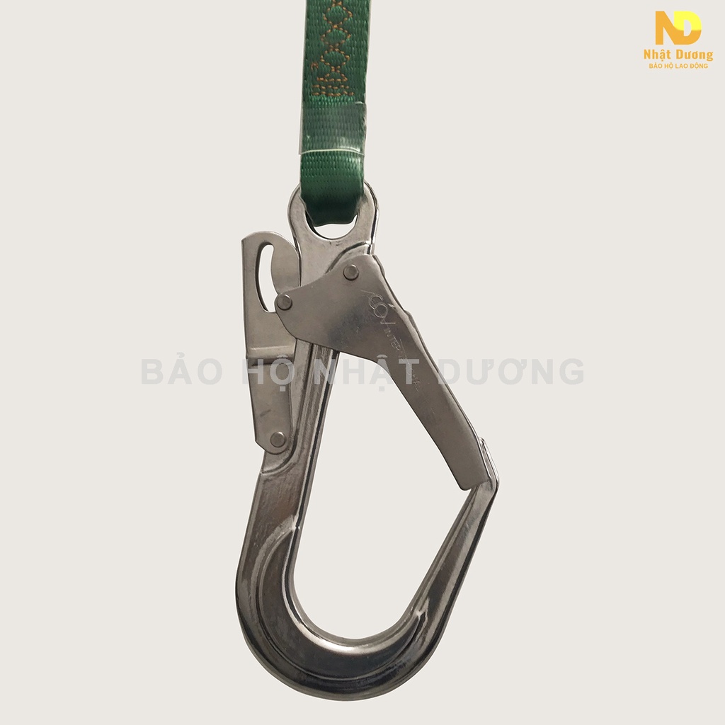 Dây an toàn bán thân COV móc nhôm có giảm xóc, Dây bảo hộ lao động COV chính hãng chứng nhận chất lượng Hàn Quốc
