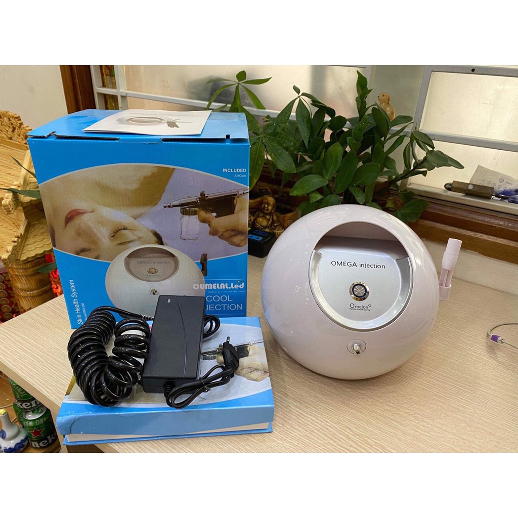 Máy Phun Oxi jet  Mini Máy Phun Serum Tinh Chất Phun Sương Bảo Hành 12 Tháng