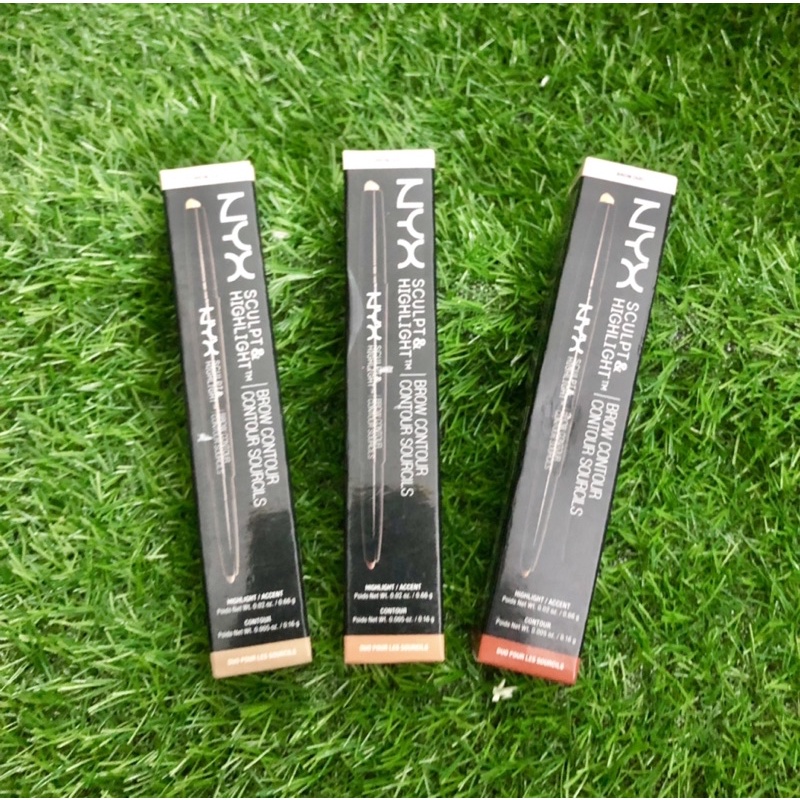 Chì kẻ mày và highlight của NYX