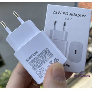 Củ sạc nhanh sam sung 25w note 10 zin new full box