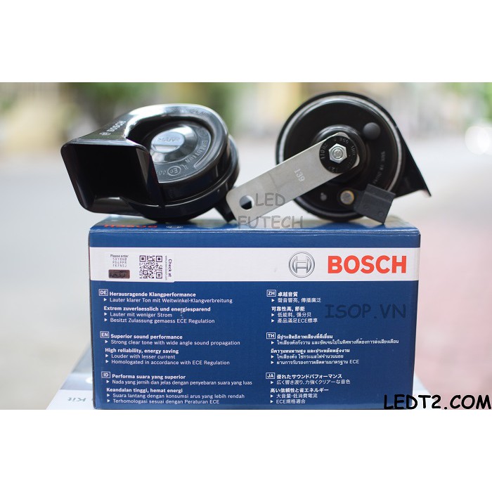 [LEDT2 ISOP] Còi sên (sò) Bosch Evolution chính hãng