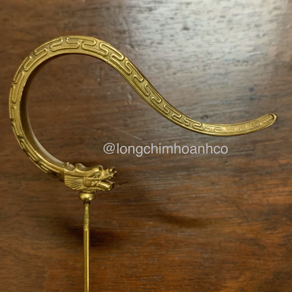 Móc Đầu Rồng Triện Lồng Khuyên &amp; Choè Đất