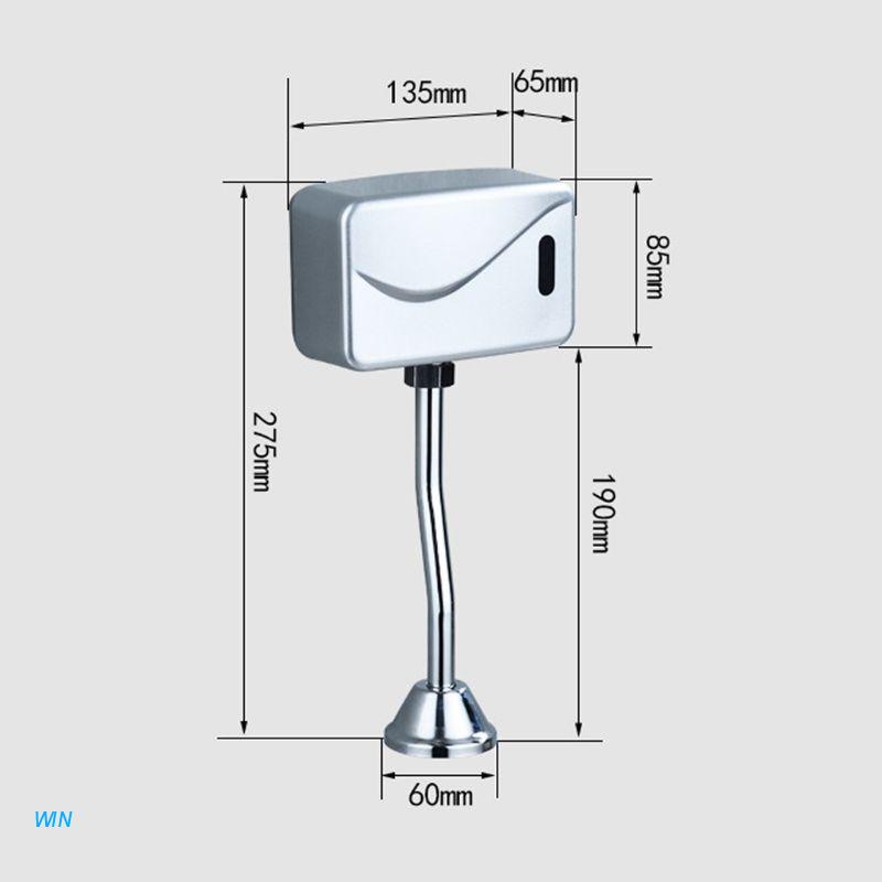 Van Đi Vệ Sinh Tự Động Cảm Biến Hồng Ngoại DC 6V Dành Cho Nhà Vệ Sinh