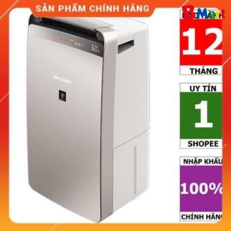 [FreeShip] Máy hút ẩm và lọc không khí Sharp DW-J27FV-S (68m2), Hàng chính hãng - Bảo hành 12 tháng  - BM