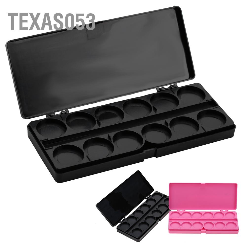 Hàng Sẵn Khay pha màu són vẽ móng tay 24 ô vuông【Texas053】