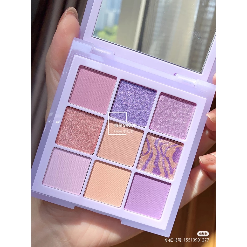 Bảng mắt Huda Lilacs 9 ô Obsessions