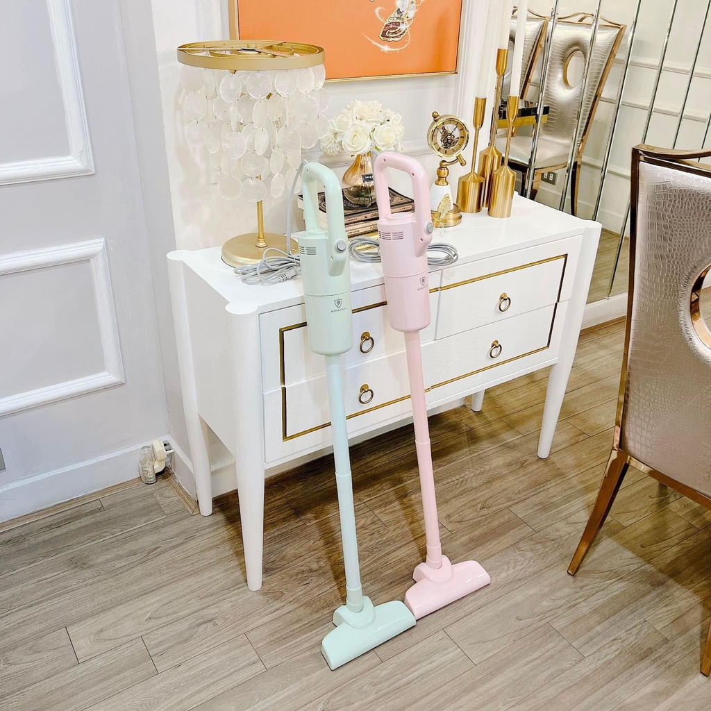 Máy Hút Bụi Cầm Tay Kaisa Villa JD 8019 (Xanh/Hồng) - Thông Minh Gia Đình Nhỏ Gọn, Tiện Lợi - Bảo hành 12 tháng