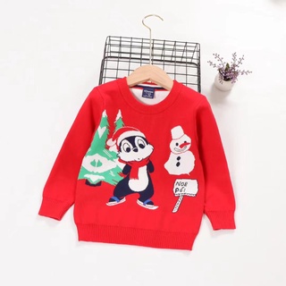 Áo Len Noel 2 lớp hàng Cao Cấp cho bé từ 2 đến 9 tuổi