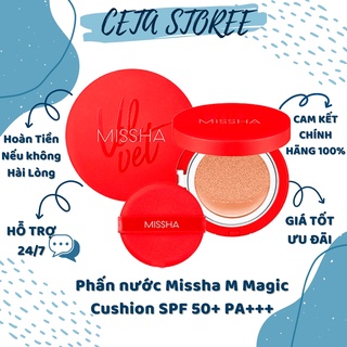 Phấn nước [ Che phủ hoàn hảo,kiềm dầu,cho lớp nền lâu trôi ] Phấn Nước Missha Velvet Finish Cushion SPF50 PA+++