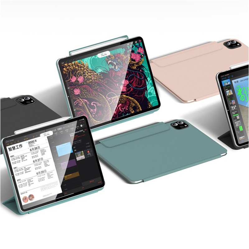 Ốp máy tính bảng Batianda cho iPad Pro 11 12.9 2021 2020 Apple Air 4 10.9 2020 với chức năng thức ngủ tự động chống sốc