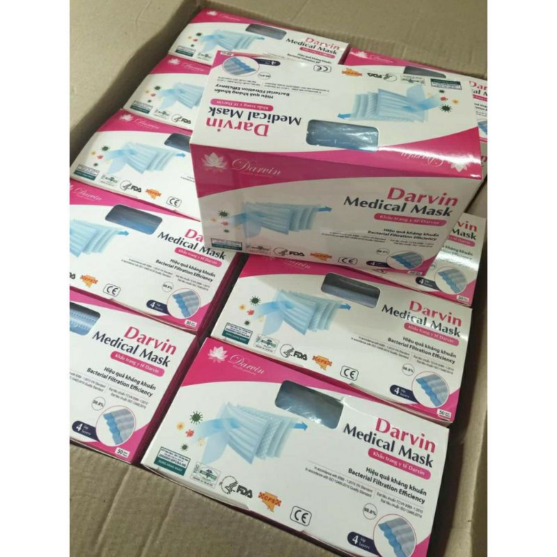 khẩu trang 4 lớp Darvin chính hãng. | BigBuy360 - bigbuy360.vn