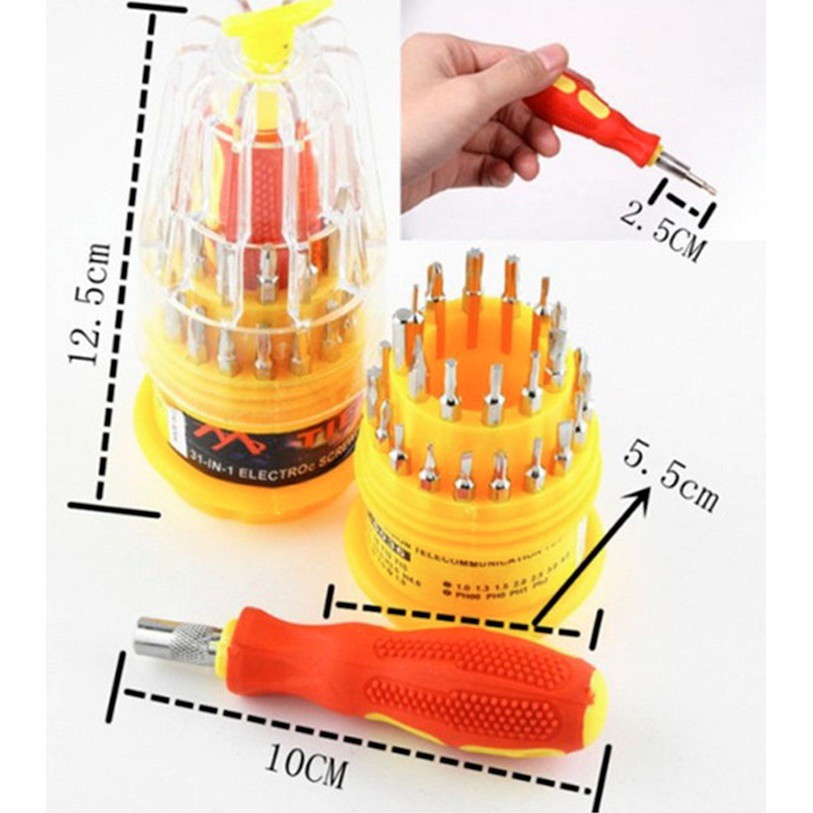 Bộ Vít 6036 Đa Năng Tròn - 31 in 1