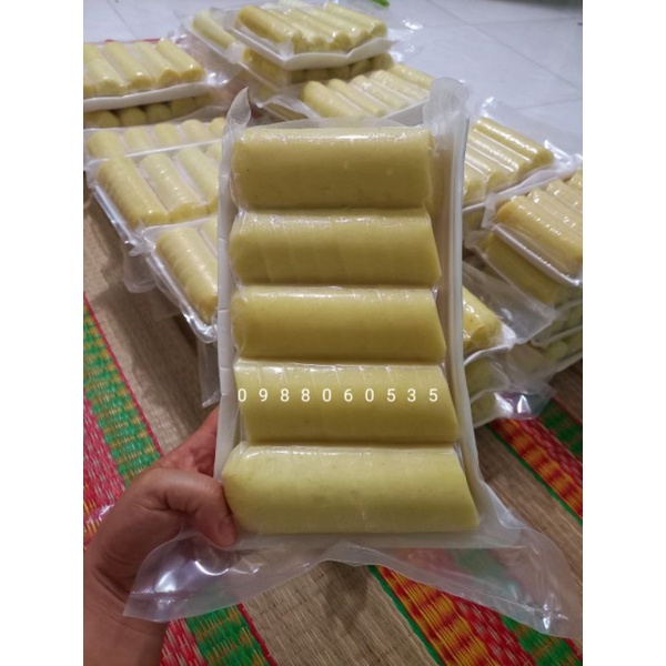 XÔI CHIÊN PHỒNG CẮT KHÚC SẴN 1MÀU VÀNG (1 KHAY 1 KG)