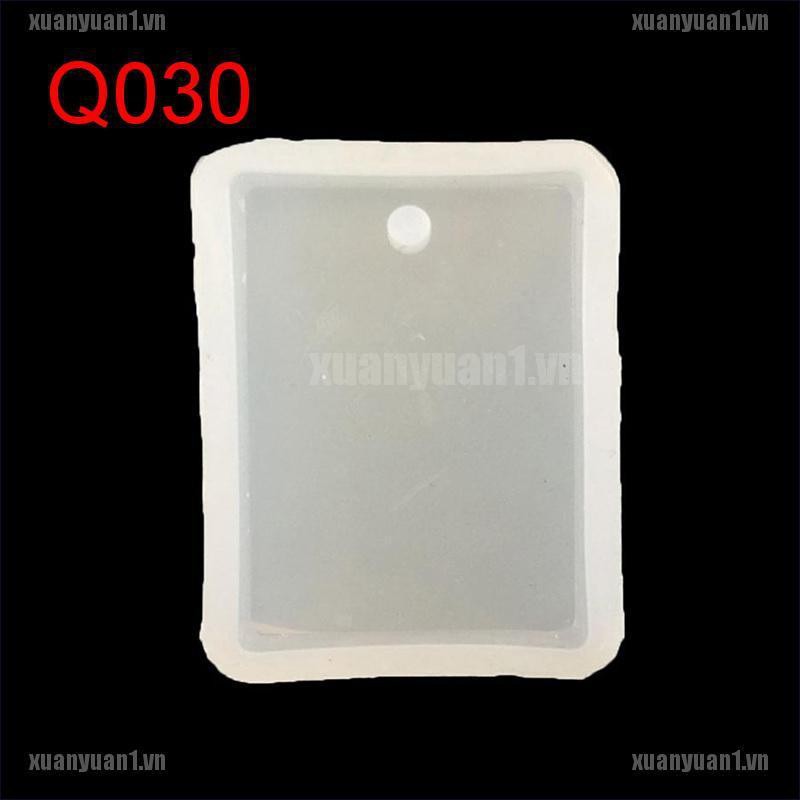 [XUANYUAN1] Khuôn Silicone Làm Keo UV Hình Giọt Nước Sáng Tạo DIY