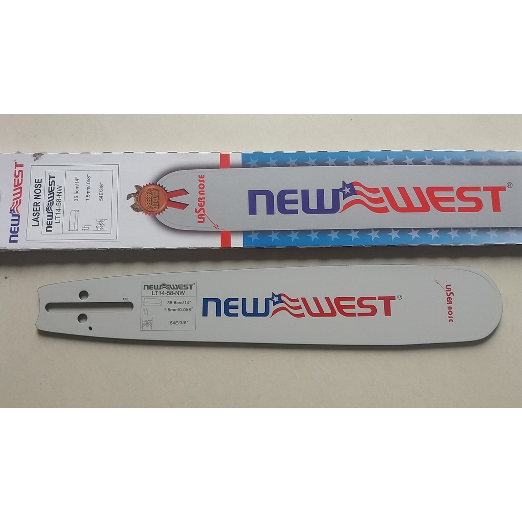 NCDH LAM MÁY CƯA XÍCH TRƯỢT NEWWEST 35.5cm 14in - thắng máy cưa xích #