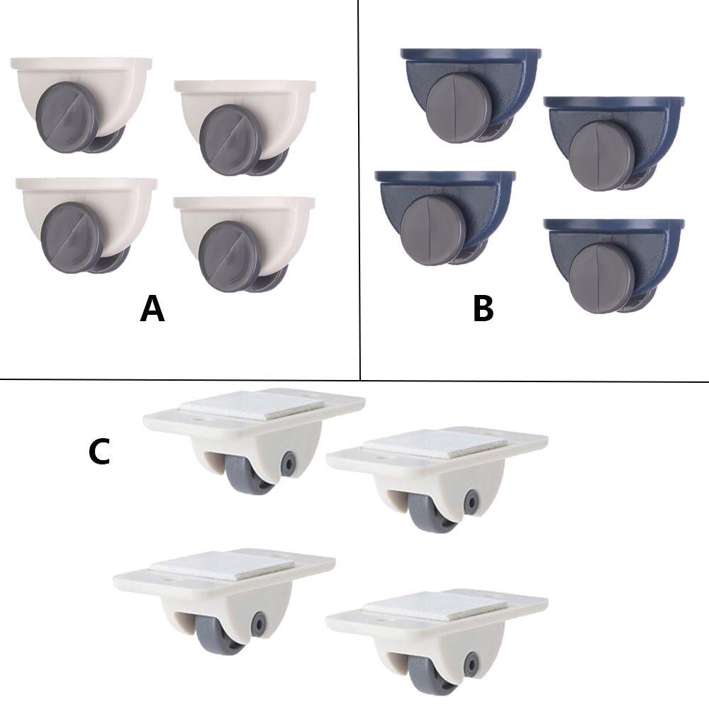 Bộ 4 Hộp Đựng Rác Mini Có Bánh Xe Tự Dính Không Để Lại Trầy Xước Thông Dụng