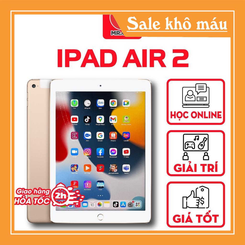 Máy tính bảng AIR 2 HỌC GOOGLE MEET HỌC ZOOM  GAME ONLINE TỐT bản 4G/Wifi 16 GB/64GB QUỐC TẾ Ram 2G Chip A8X