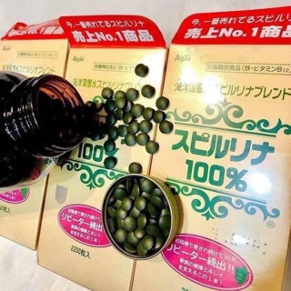Tảo xoắn 2200 viên- Hàng nội địa
