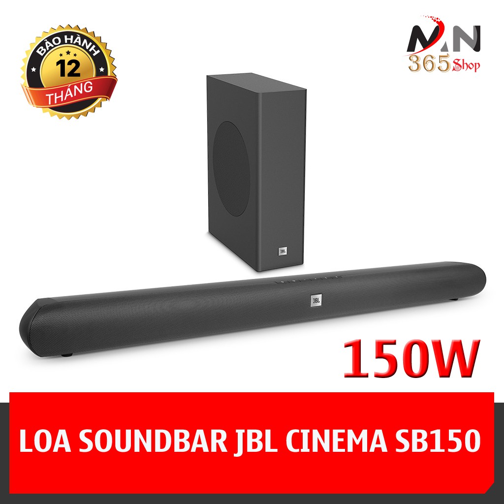 Loa Soundbar JBL Cinema SB150, 2.1Ch, 150W - Chính hãng