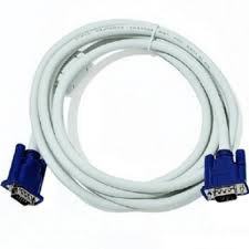 CABLE VGA 1.5m trắng Xịn (cáp VGA chống nhiễu)