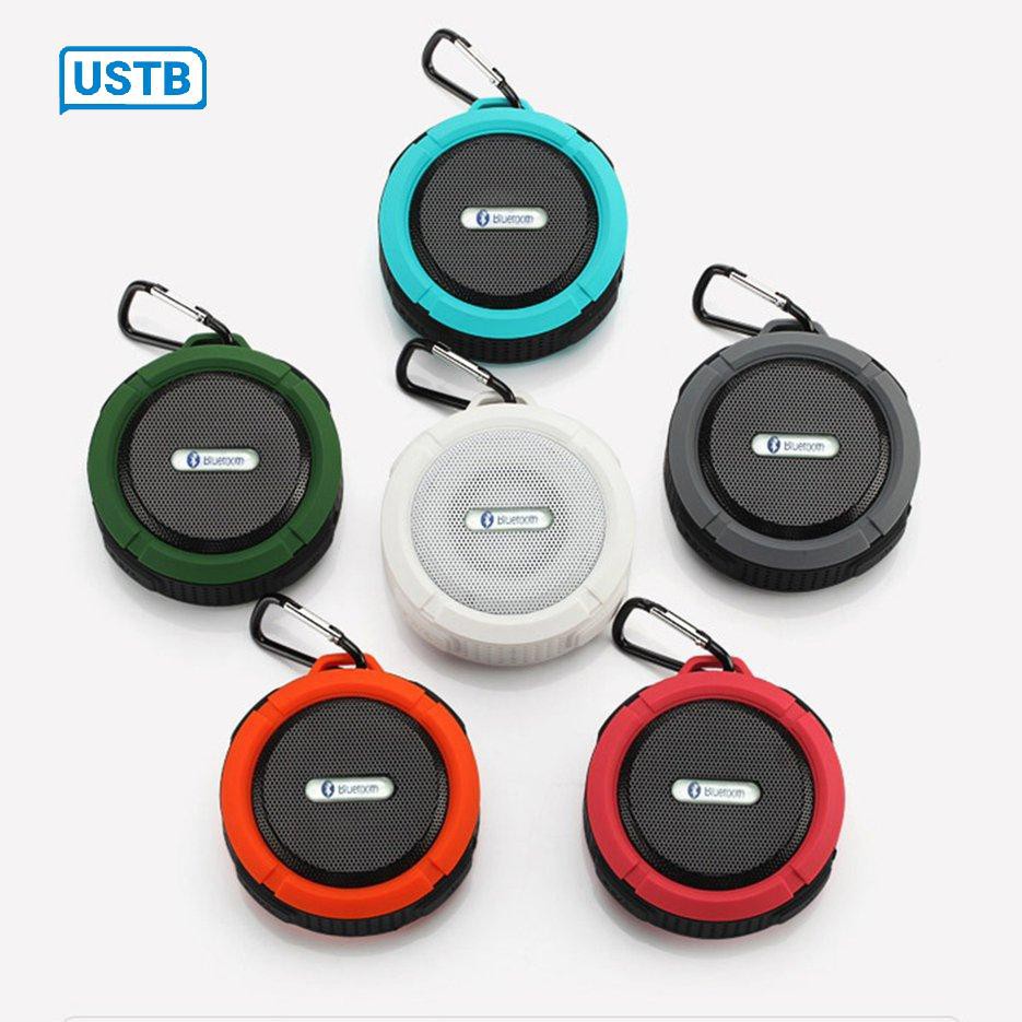 Loa bluetooth mini C6 mới có tác dụng chống sốc, chống thấm nước hỗ trợ kết nối thẻ nhớ 32GB