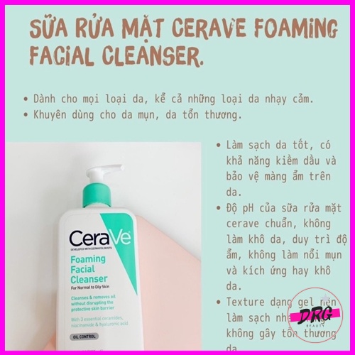 [CERAVE PHÁP] Sữa rửa mặt Cerave Xanh Dương, Xanh Lá Chính hãng Pháp | BigBuy360 - bigbuy360.vn