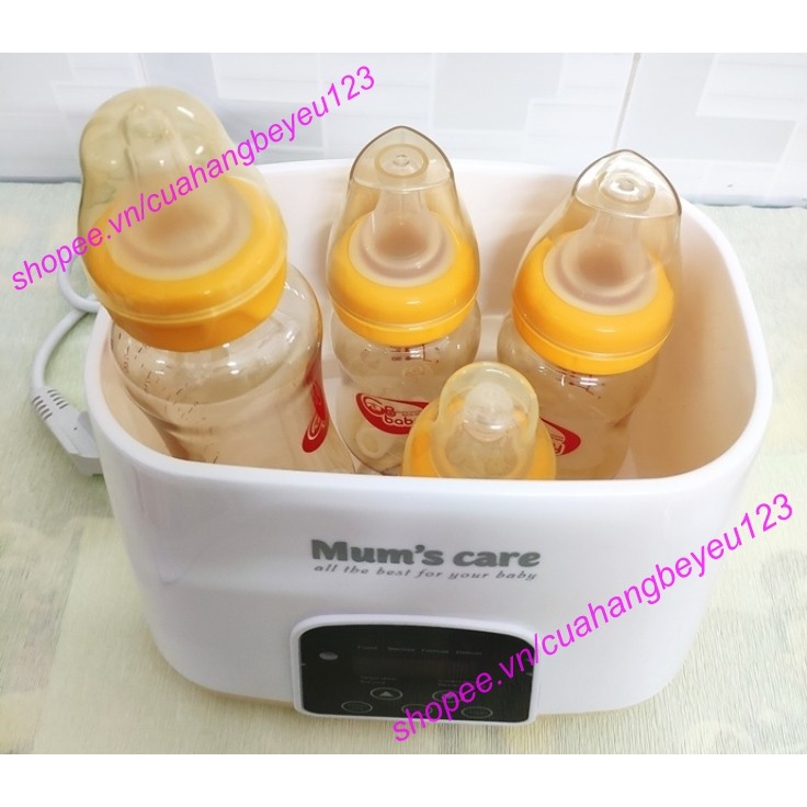 (BH 24 THÁNG) Máy hâm sữa - Tiệt trùng đa năng Mum's Care -Tốt so với Fatzbaby FB3002SL FB3012SL, Rozabi