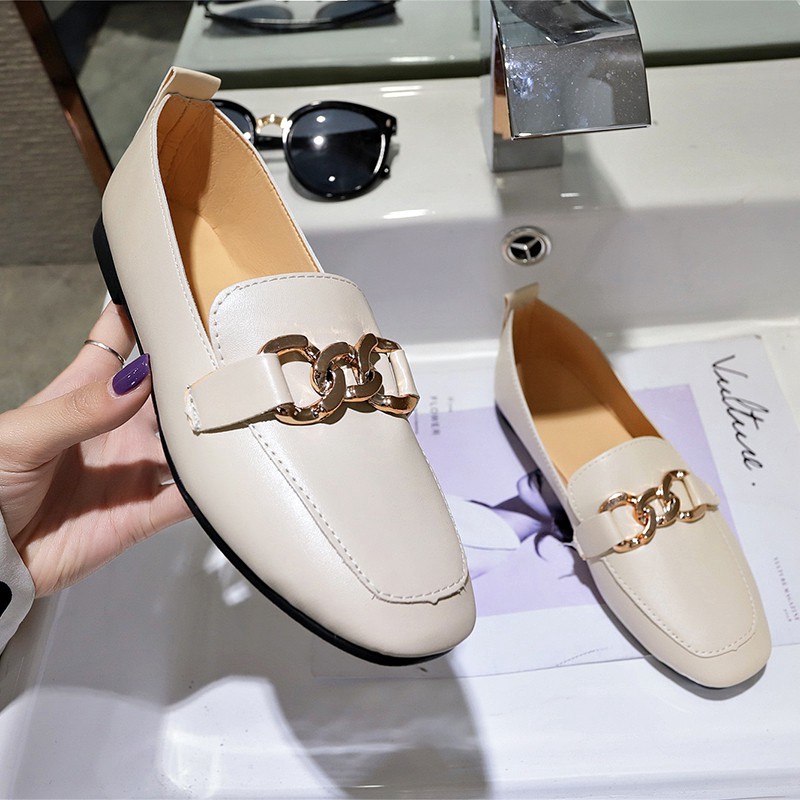Giày Lười 8251730 Đế Bằng Phong Cách Ulzzang Thời Trang Dành Cho Nữ