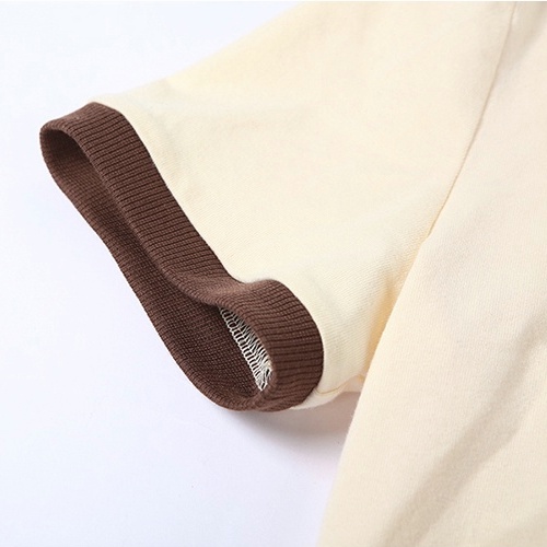 Áo croptop có cổ in hình phi hành đoàn Áo thun nữ JH-TX-21