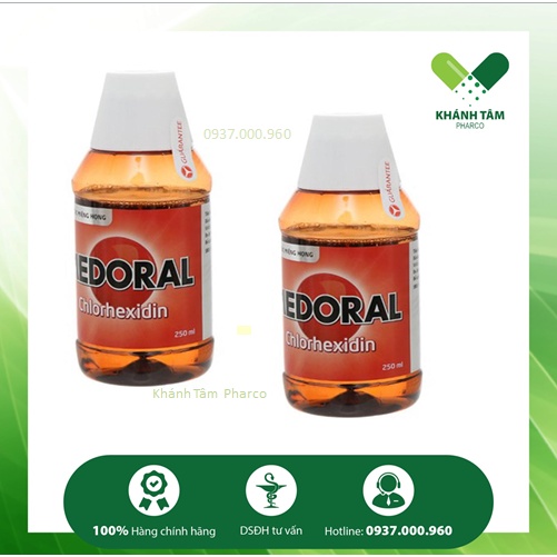 Nước súc miệng MEDORAL chai lớn 250ML