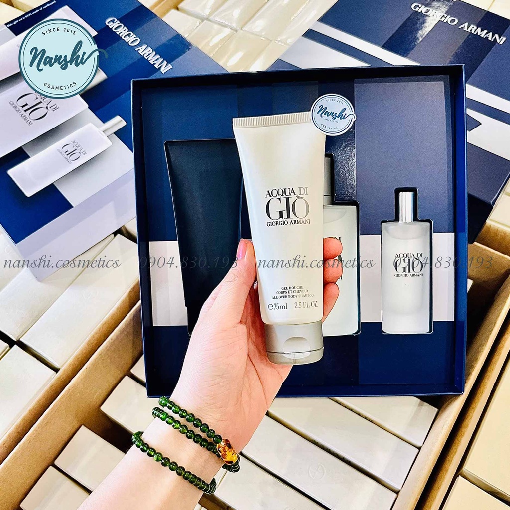 Gift Set Giorgio Armani Acqua Di Gio 3 pcs