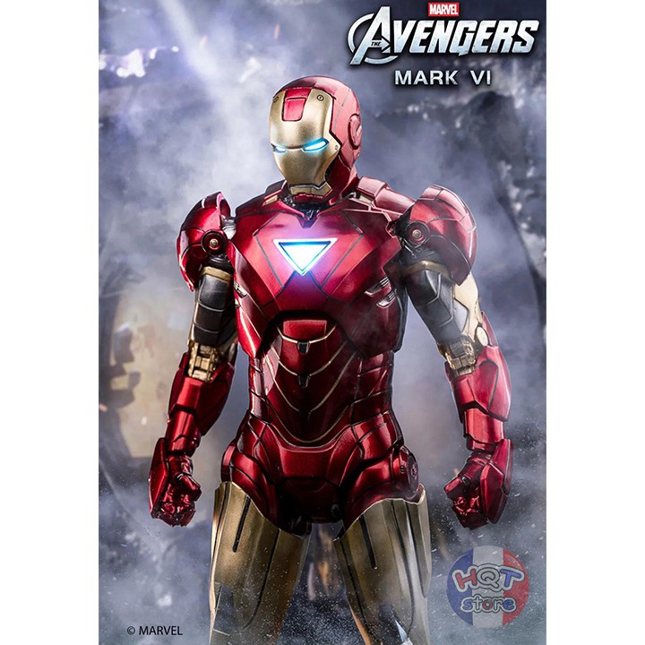 Mô hình iRon Man Mark VI ZD Toys chính hãng tỉ lệ 1/10 (Mark 6)