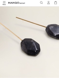 Bông tai mango hàng auth
