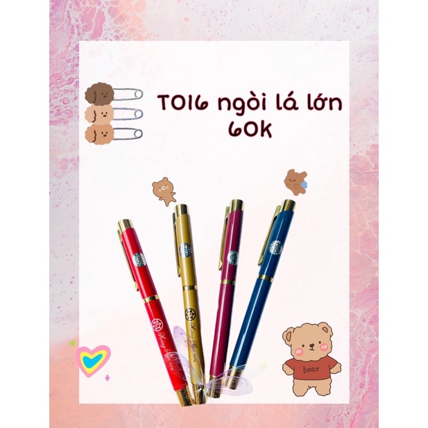 bút ngòi lá tre lớn không rỉ T016 Hoàng Ngọc