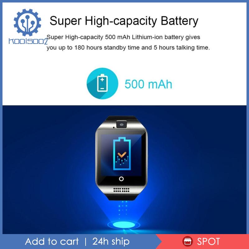 Đồng hồ thông minh Q18 hỗ trợ thẻ SIM có camera cho Android