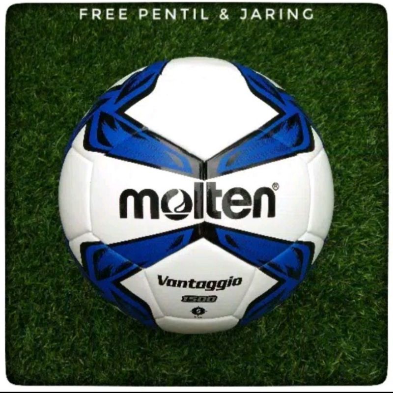 Bộ 5 quả bóng đá Molten Vontogio nhập khẩu chất lượng cao
