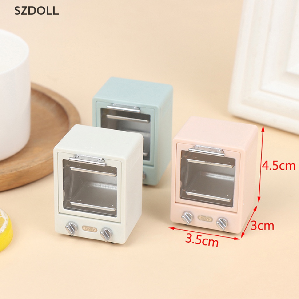 Lò nướng dọc 1:12 mini trang trí nhà búp bê