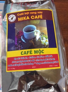 Cafe Mika hạt rang mộc 5kg