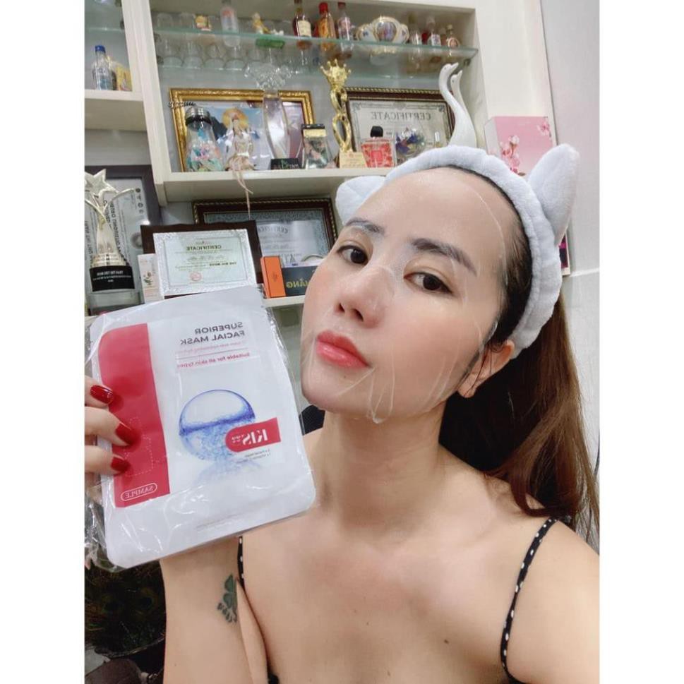 Mặt nạ cấu trúc 3D sinh học KIS 22 (TẶNG KÈM COMBO 3 DÂY CỘT TÓC CỰC YÊU)
