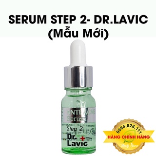 serum giảm mụn DR.LAVIC STEP2: ANTI ACNE SERUM, giảm thâm, se khít lỗ chân lông 5P -Tinh chất ngừa mụn dr.lavic - 10ml