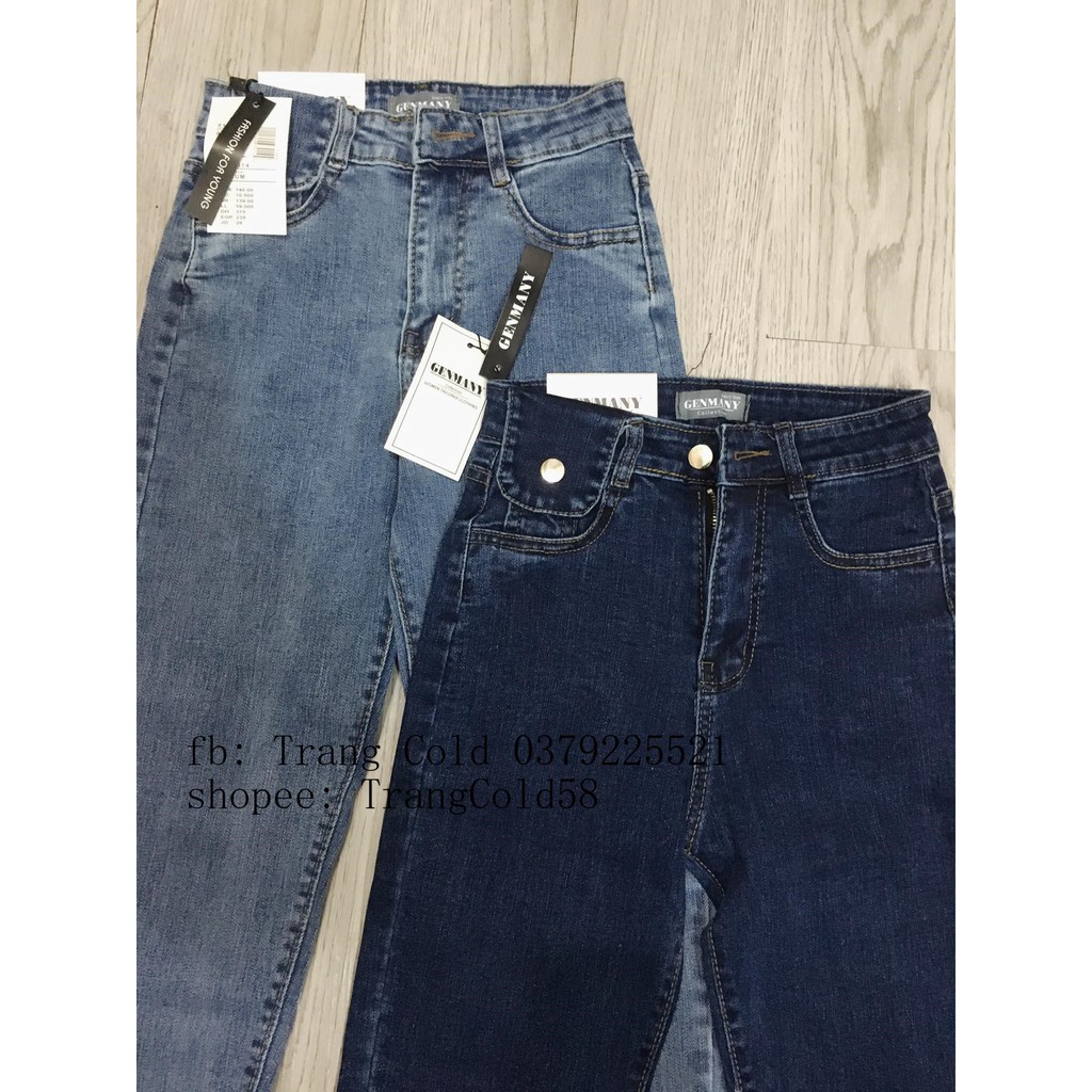 Quần jeans nắp túi dáng ôm (Ảnh thật shop tự chụp )