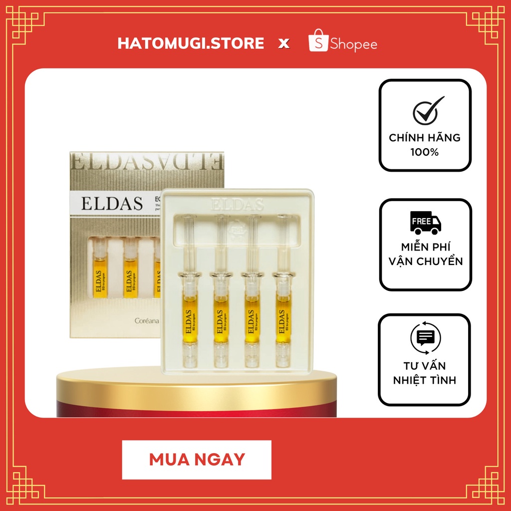Tinh Chất Trắng Da Cấp Ẩm ELDAS Hàn Quốc / SERUM TẾ BÀO GỐC ELDAS