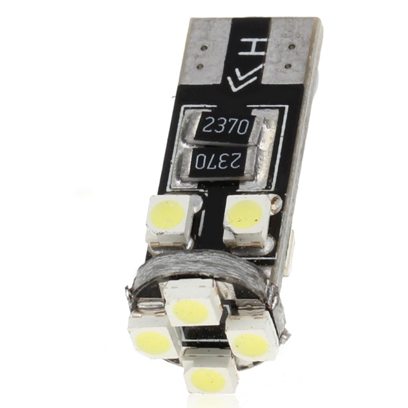 Đèn LED Canbus T10 8SMD 3528 1210 12V Cho Xe Hơi