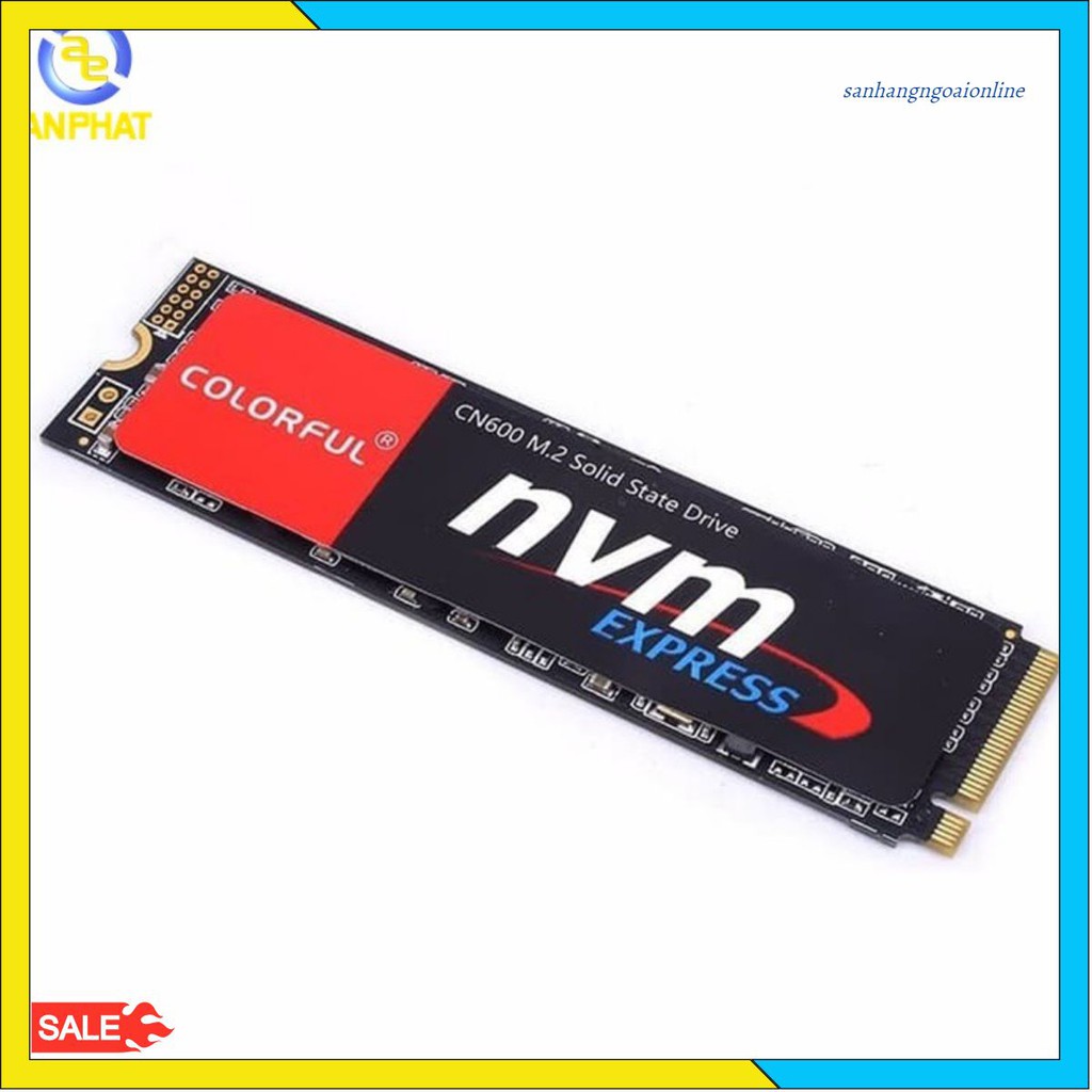 Ổ cứng SSD Colorful CN600 NVMe M.2 2280 256GB - bảo hành 3 năm chính hãng