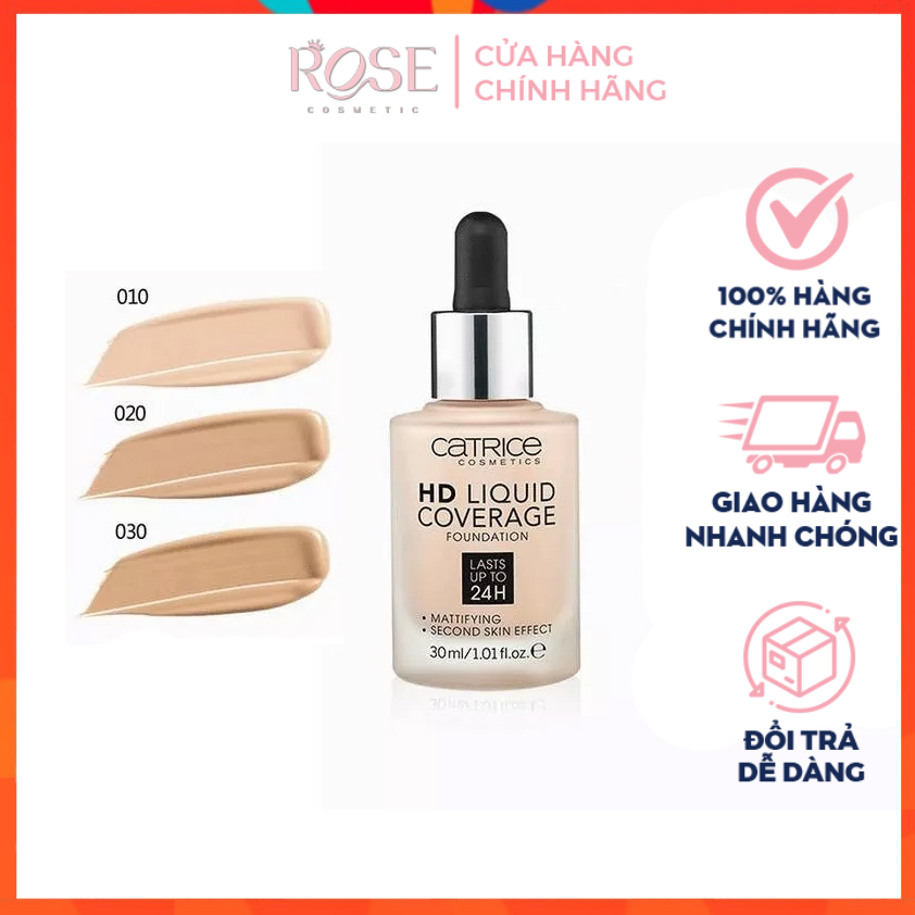 ⚡ Cho Da Dầu Mụn Liquid Coverage Foundation Kiềm Dầu Che Phủ Hoàn Hảo Bền Màu Tới 24H