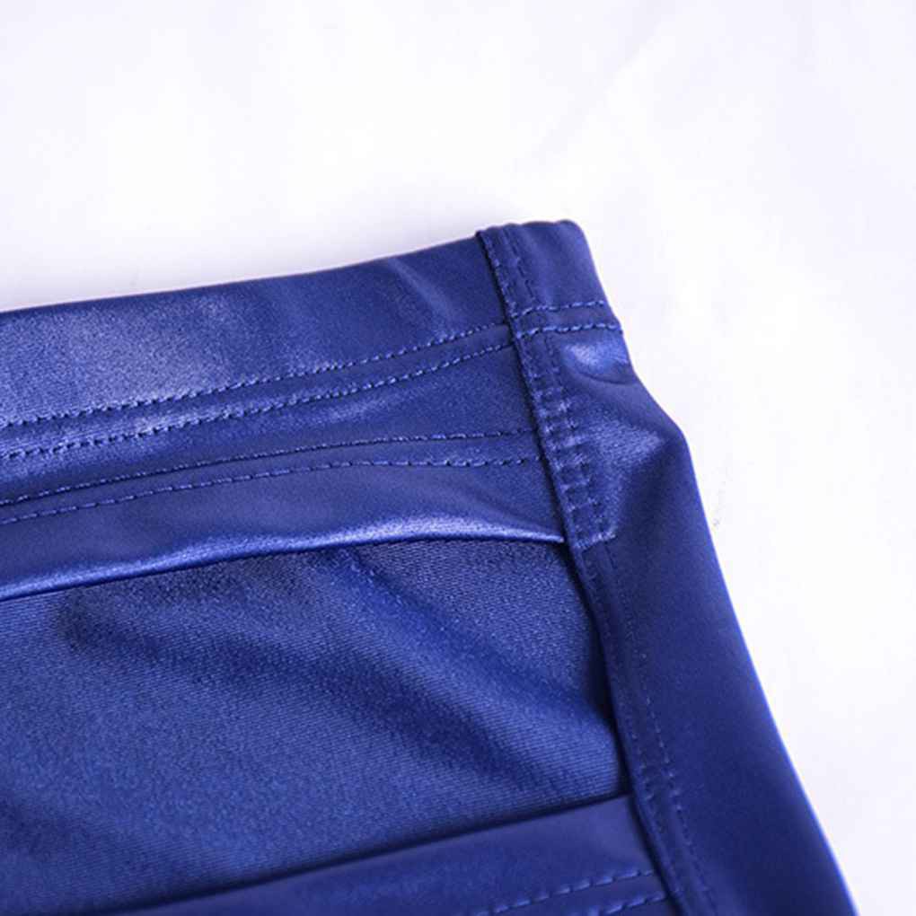 Quần lót boxer nam giả da có thể dùng để đi bơi
